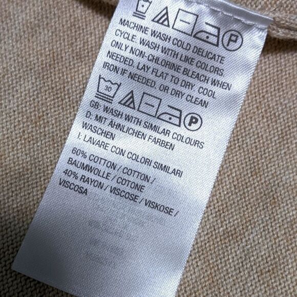 NWOT Isaac Mizrahi Women's Open Front Duster w/ Patch Pockets, Ribbed Cuffs - Picture 6 of 14